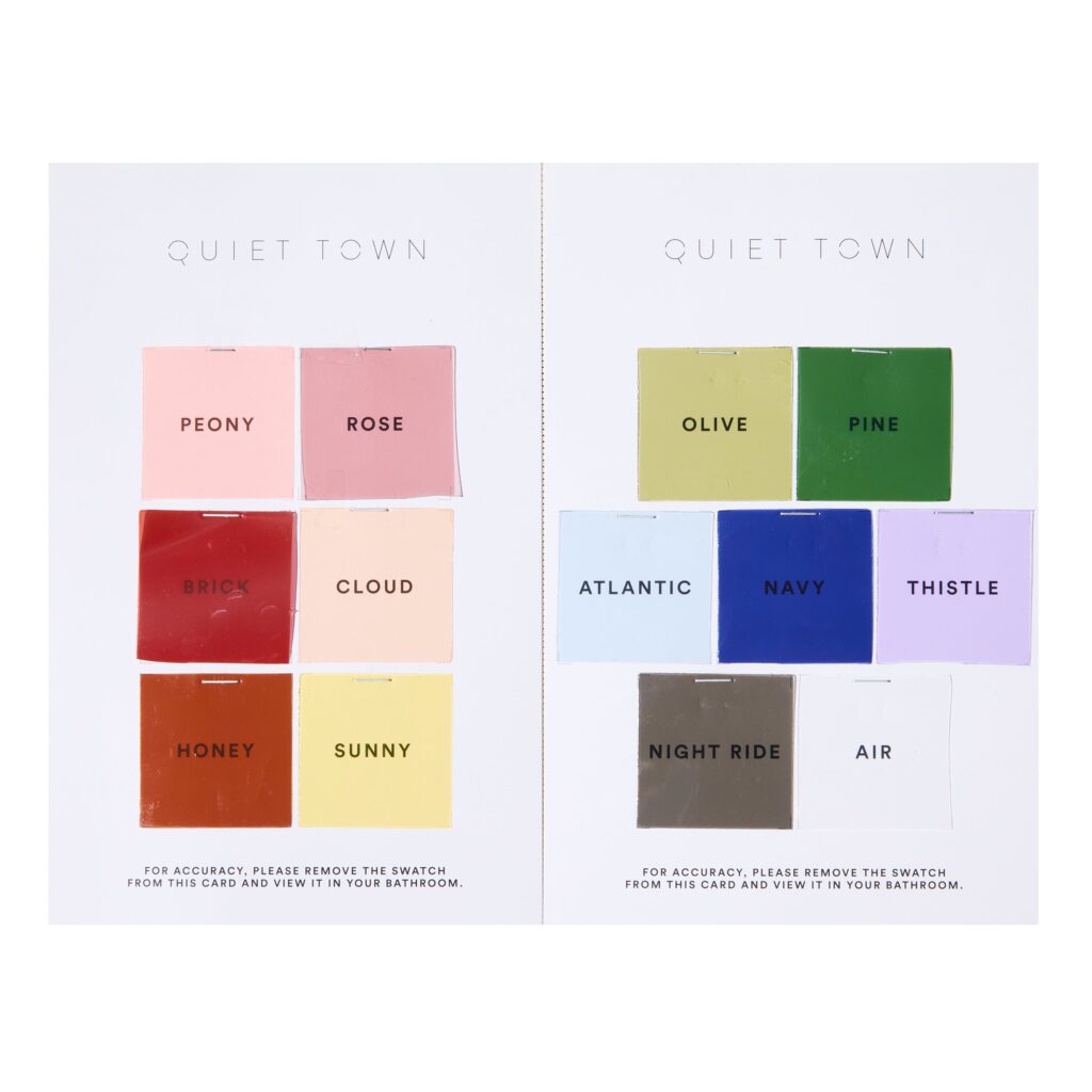 Canvas Swatch Card