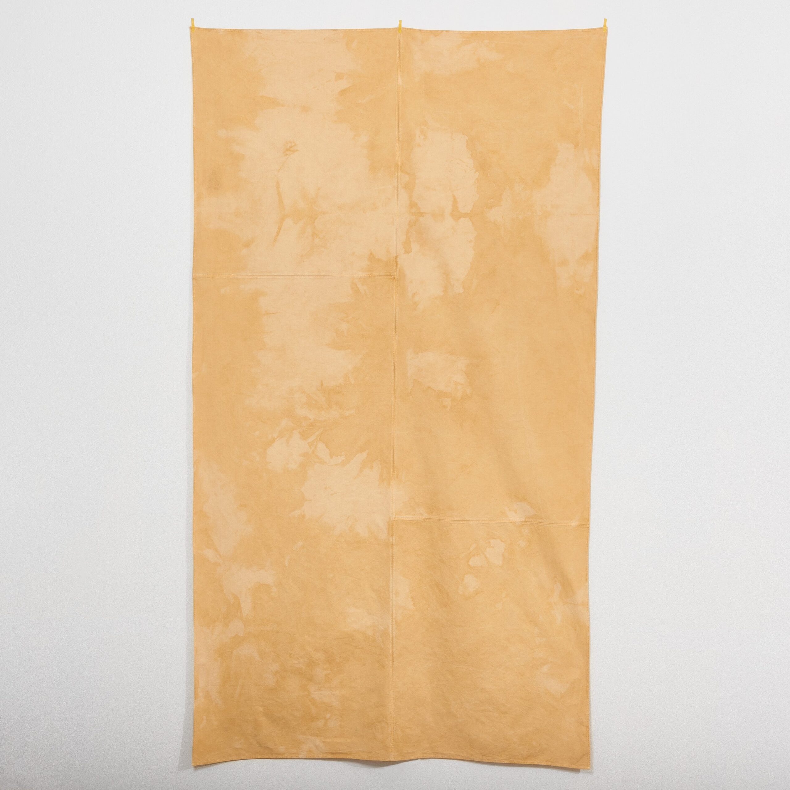 Naturally Dyed Tablecloth for 8 in Eucalyptus