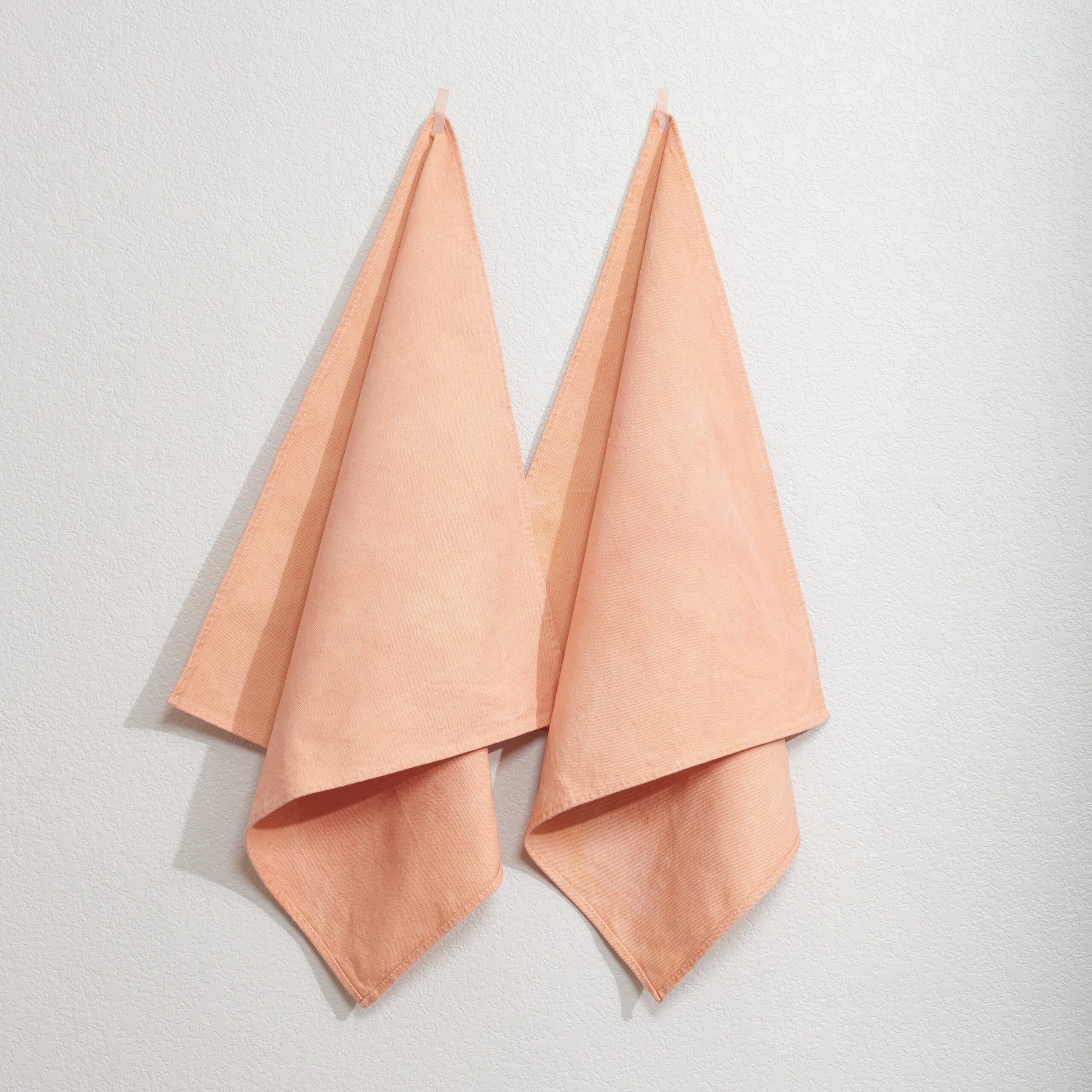 Naturally Dyed Napkins in Madder Root